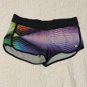 Hurley Multicolor Athletic Shorts